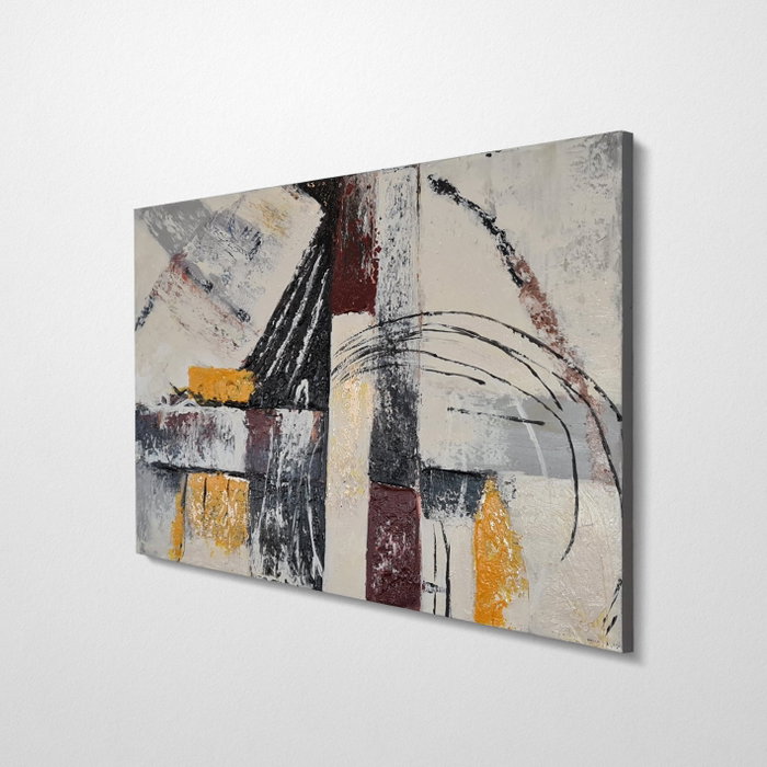 Wallity Pintura al óleo decorativa Multicolor 50 x 70 cm